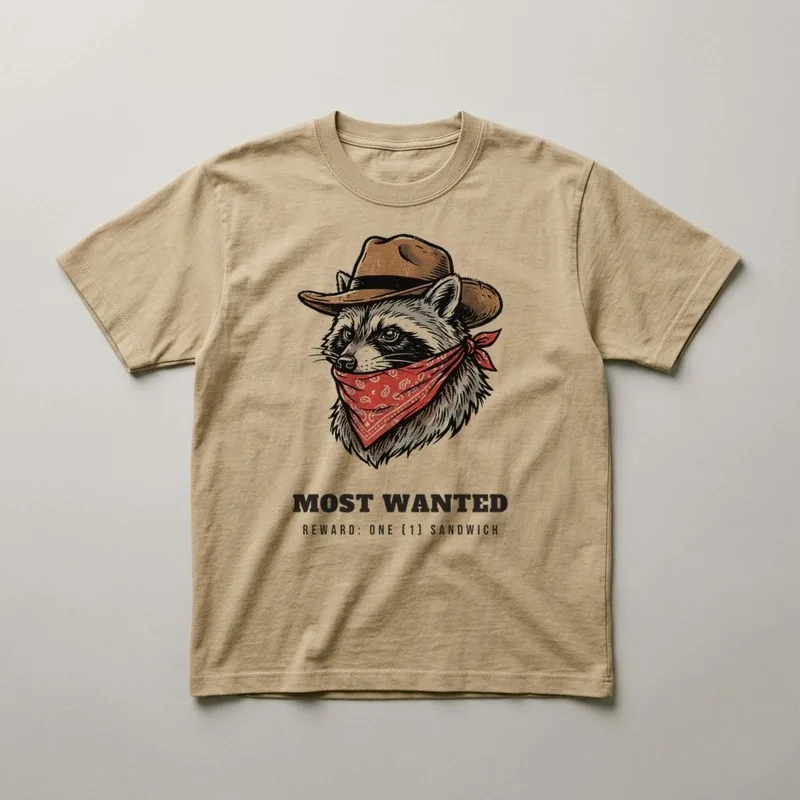 Most Wanted in Desert Sand, flat lay front view